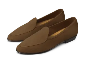 Sagan Classic Loafers in Tan Asteria Suede