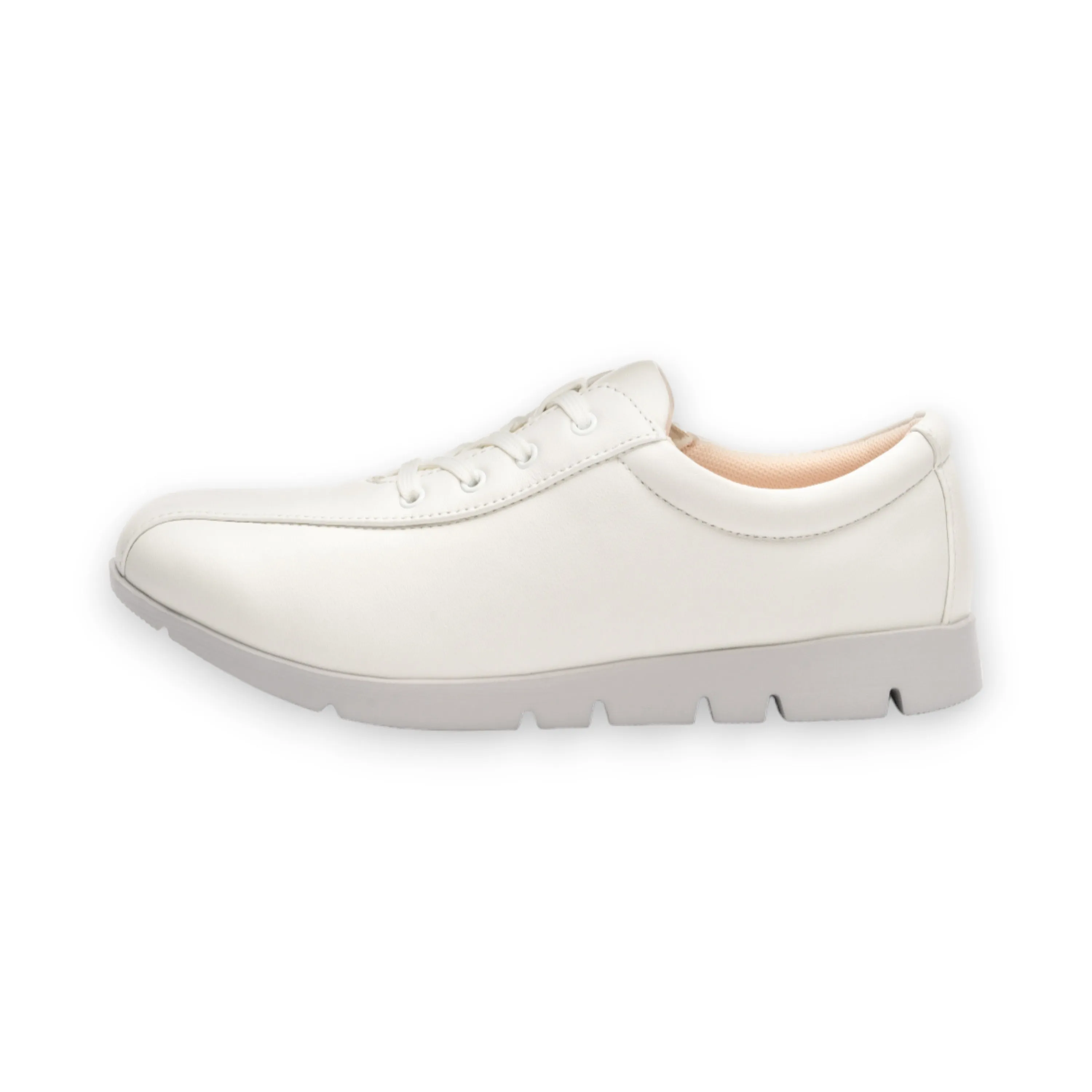 SOFTJOY | Soft cow leather sneakers with zipper #SJ001