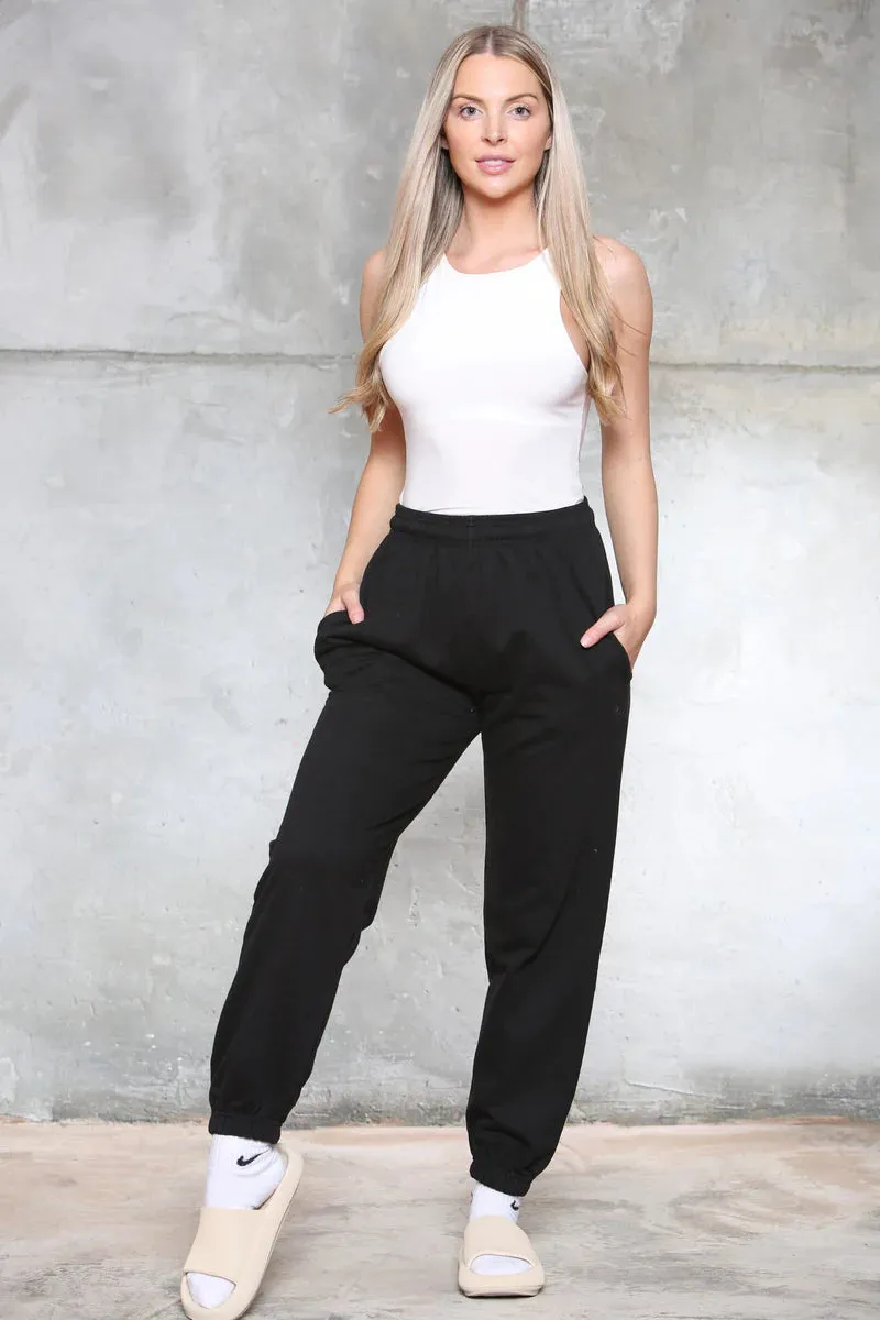 Stylish Women's Joggers - Tracksuit Bottoms & Over-Sized Fleece Trousers