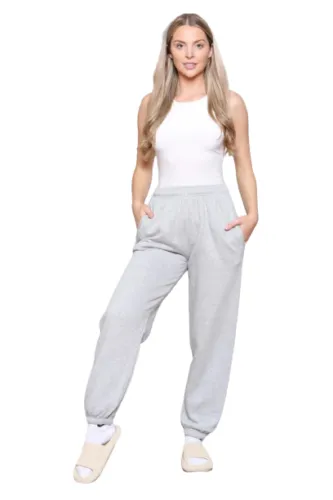 Stylish Women's Joggers - Tracksuit Bottoms & Over-Sized Fleece Trousers