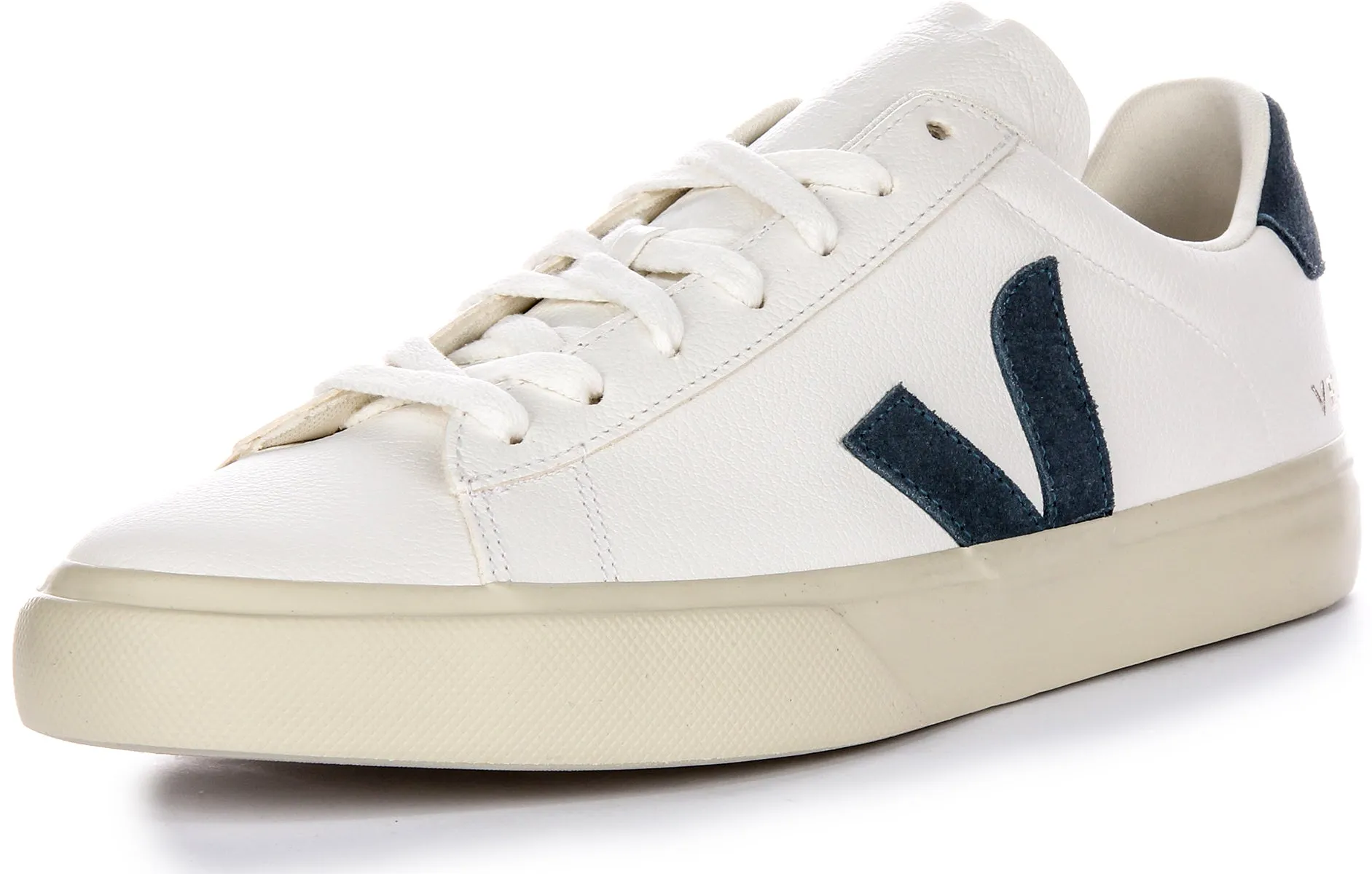 Veja Campo Chromefre In White Blue For Women