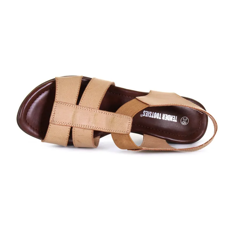 Women's Tia Sling Wedge Sandal Camel